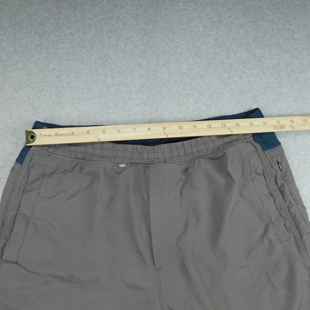 Birddogs Shorts Mens XL Long Gray Boomstick Athletic Lined Activewear Gym